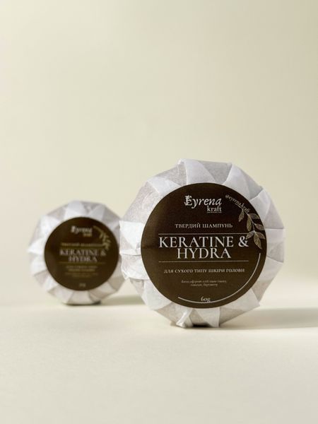 Keratin & Hydra &ndash; зволожуючий шампунь для м'якості та блиску сухого пошкодженого  волосся. EK-KER-002 фото