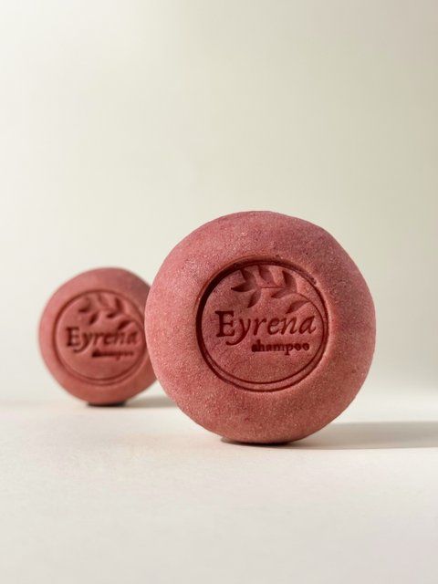 Rose - натуральний твердий шампунь для чутливої шкіри голови та сухого, ламкого, пошкодженого волосся EK-ROS-007 фото